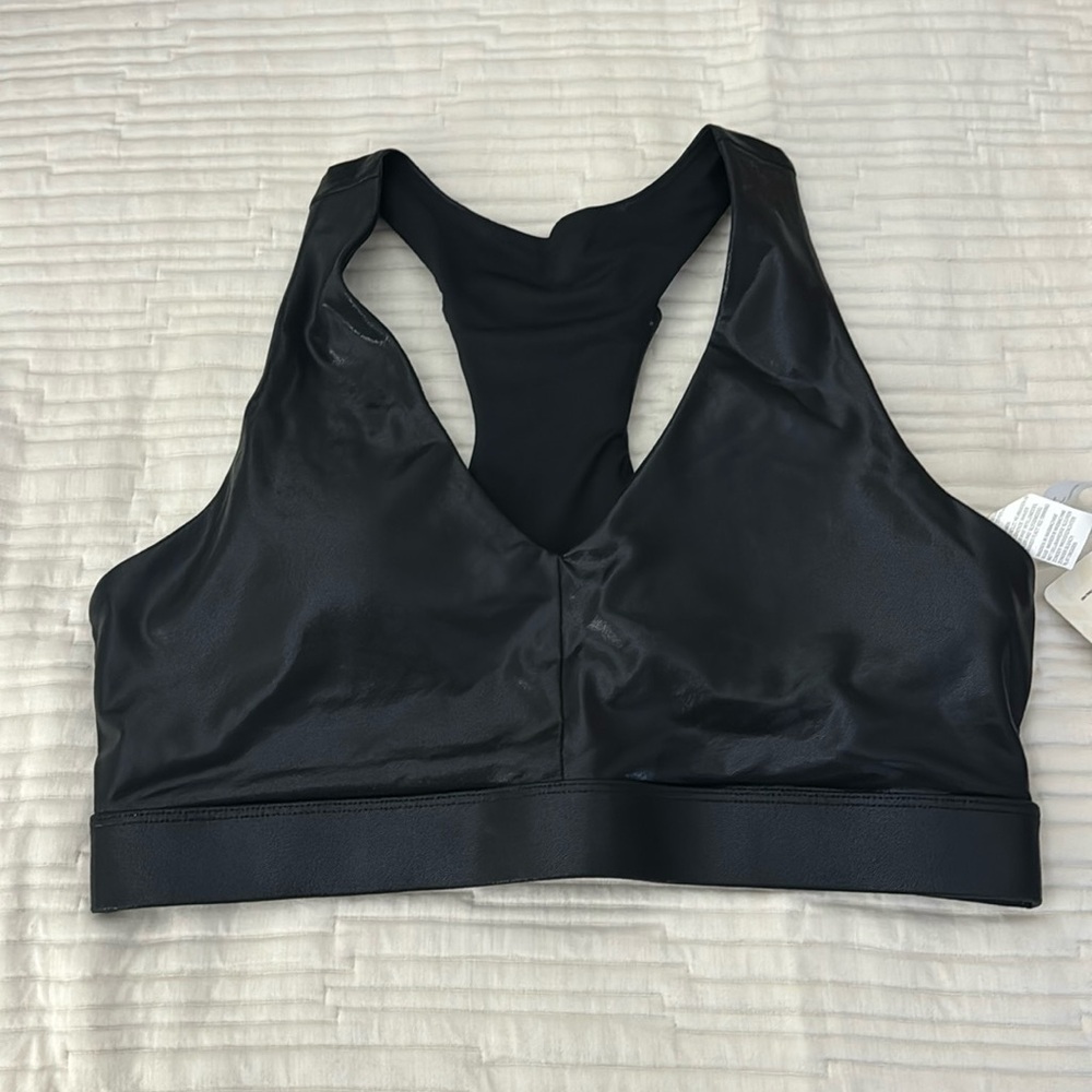 Metallic Fabletics Bra